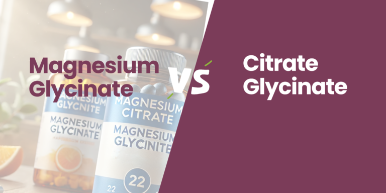 Magnesium Glycinate vs Citrate
