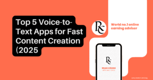 Top 5 Voice-to-Text Apps